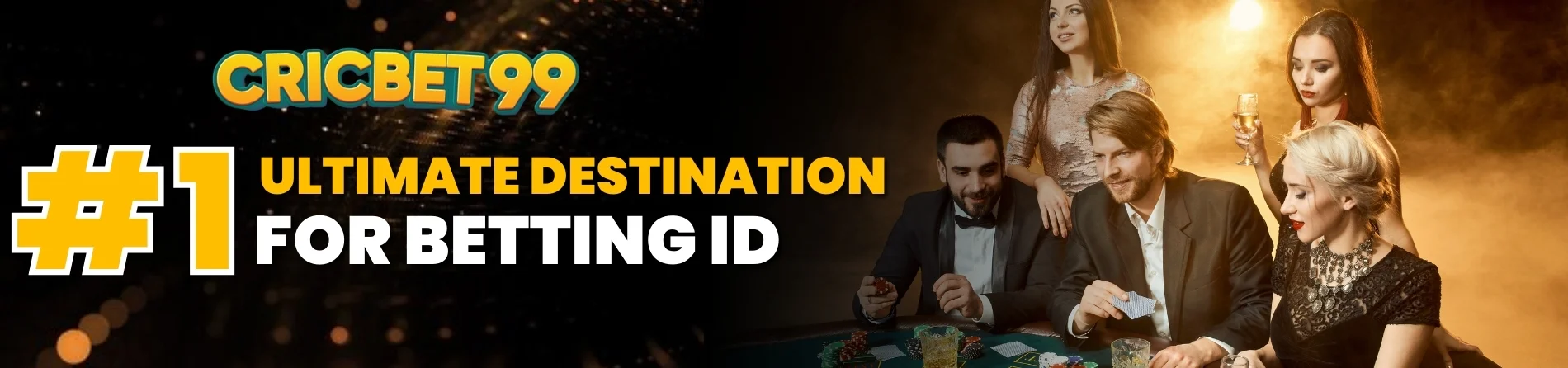 #1 Ultimate Desctination For Betting ID Banner | Cricbet99